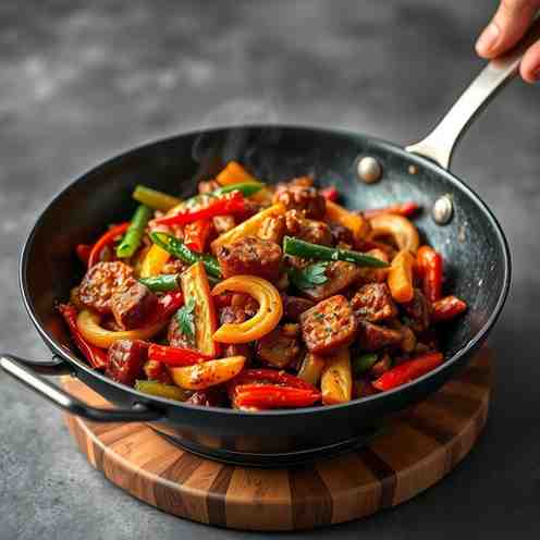 Fiery Ma La Xiang Guo - Chinese Stir Fry Recipe